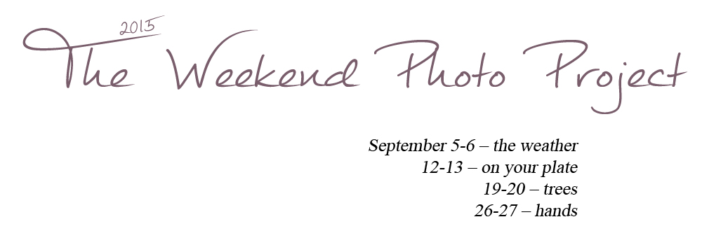The Weekend Photo Project - September