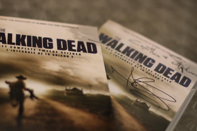The Walking Dead novel covers
