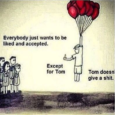 Tom *really* doesn't give a shit and neither do I.