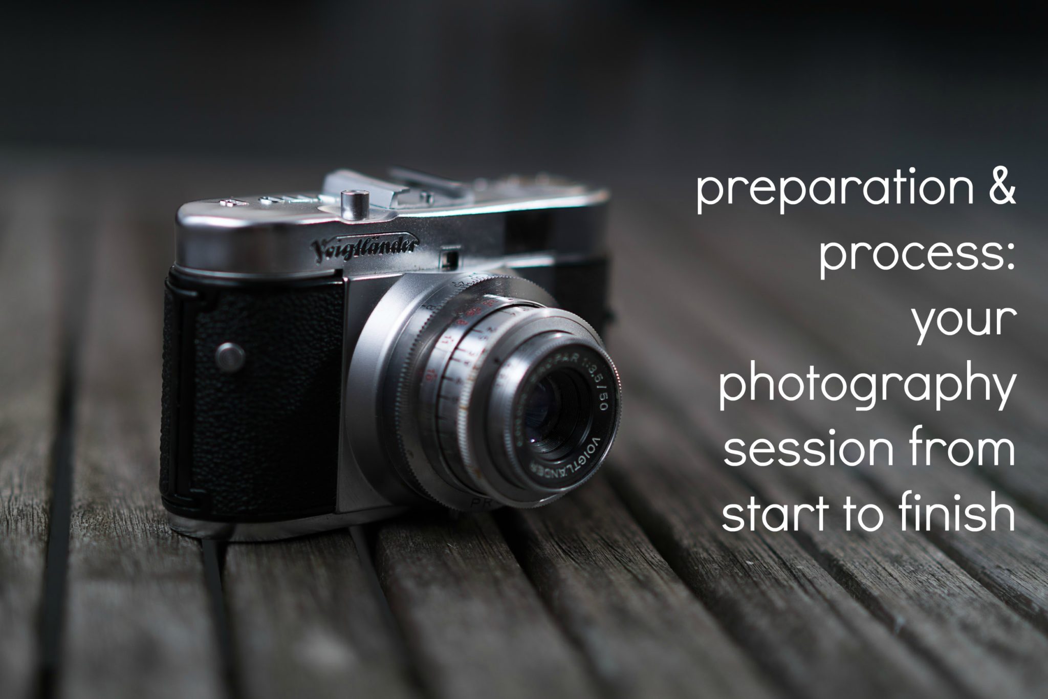 how your photography session with photography by tasha chawner will proceed